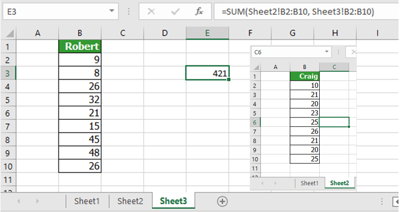 SUM column range - wikitekkee