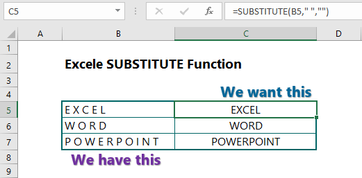 Excel Replace Special Characters With Space