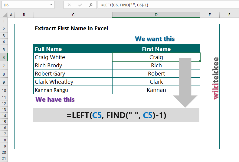 get-first-and-last-name-excel-from-name-wikitekkee