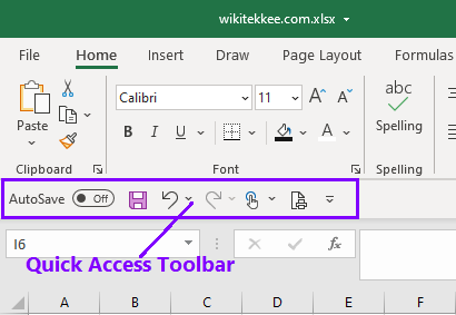 Quick Customize Quick Access Toolbar (5 Examples) - Wikitekkee