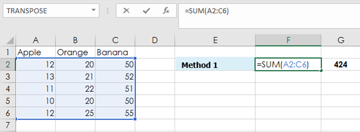 excel-sum-function-to-sum-numbers-in-a-range-1-easy-method-wikitekkee