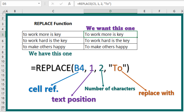 excel-replace-function-11-examples-wikitekkee