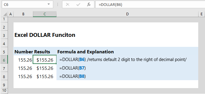 Excel Dollar Function 5 Examples Wikitekkee 5857