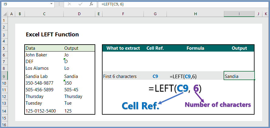 excel-left-function-7-examples-wikitekkee