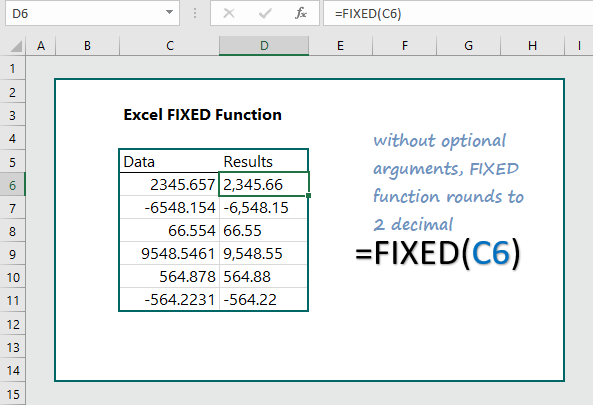 Excel Fixed Function 5 Practical Examples Wikitekkee 1655
