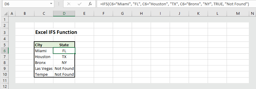 Excel Ifs Function 5 Examples Wikitekkee 6777
