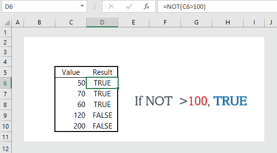 excel-not-function-5-examples-wikitekkee