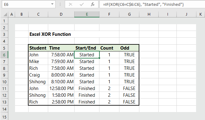 excel-xor-function-3-unique-examples-wikitekkee