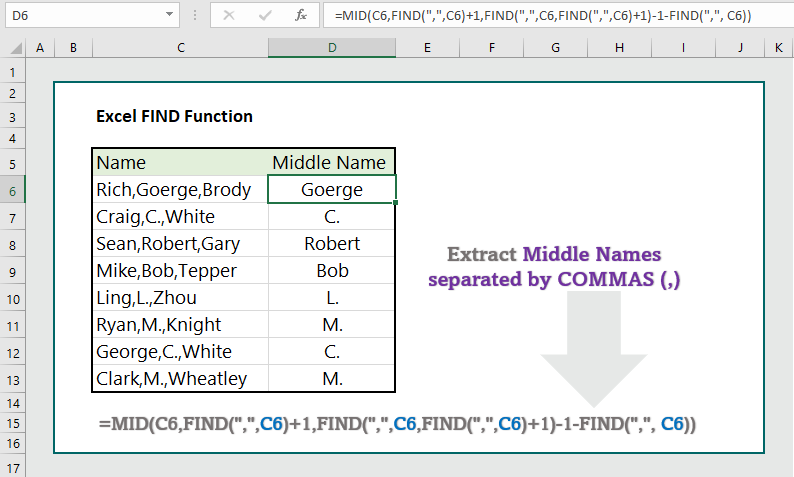 extract-middle-name-in-excel-3-practical-examples-wikitekkee