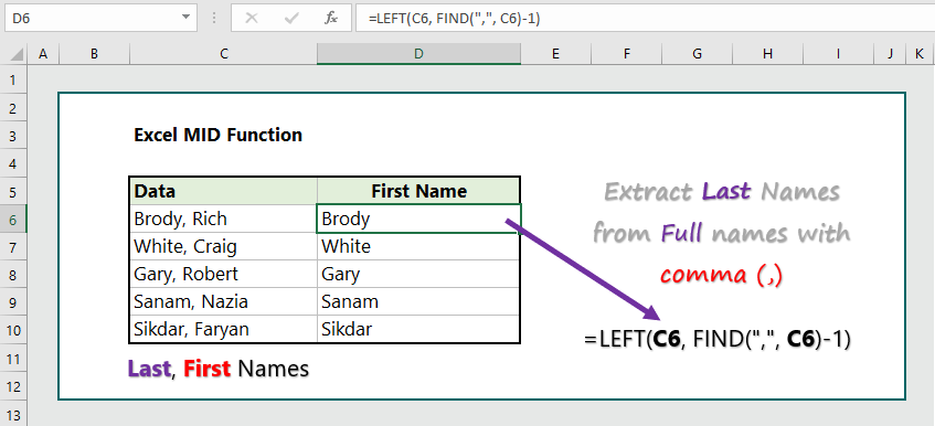 extract-last-name-in-excel-4-practical-examples-wikitekkee