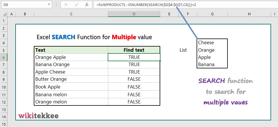 excel-search-function-multiple-values-3-examples-wikitekkee