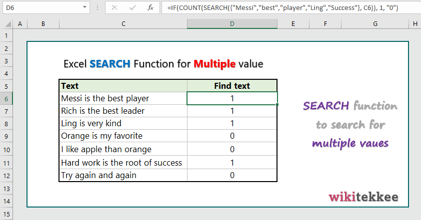 excel-search-function-multiple-values-3-examples-wikitekkee
